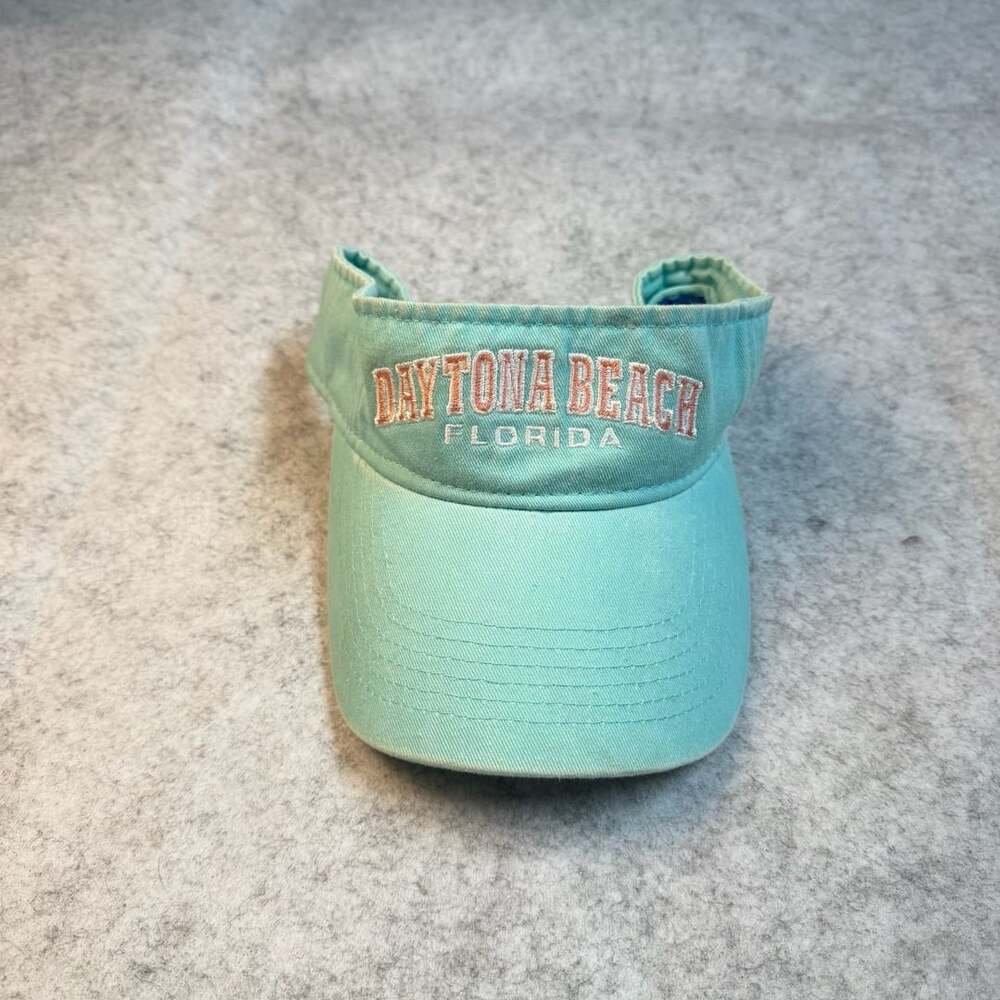 ESY Daytona Beach Florida Visor Size One Size Fits All Mint Green